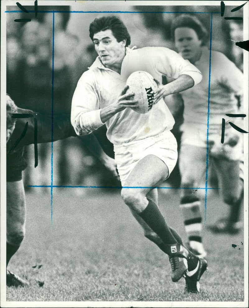 Andy Irvine Rugby union. - Vintage Photograph