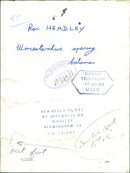 Ron Headley - Vintage Photograph