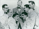 USA rock musician Bill Haley and His Comets - Vintage Photograph