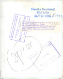 Queen Elizabeth on visit to painter Larsson in Ãngby. - Vintage Photograph