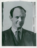 Martin Charteris, Lieutenant Colonel Bitr. Secretary of the Queen of Queen Elizabeth - Vintage Photograph