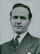 Michael Parker, captain / hand secretary of the Duke of Edinburgh - Vintage Photograph