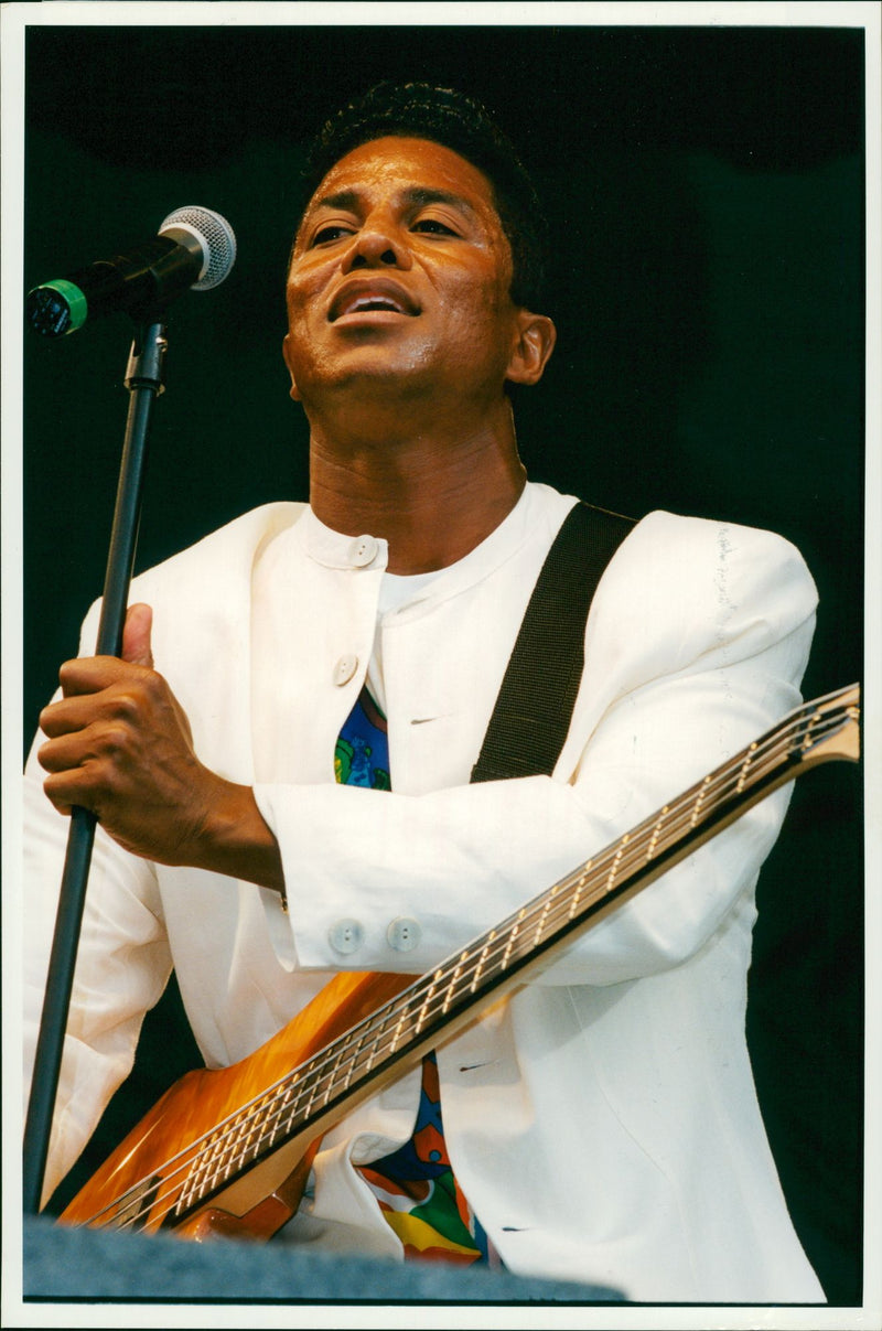 Mr.Jermaine Jackson's Concert at scientologist's HQ - Vintage Photograph