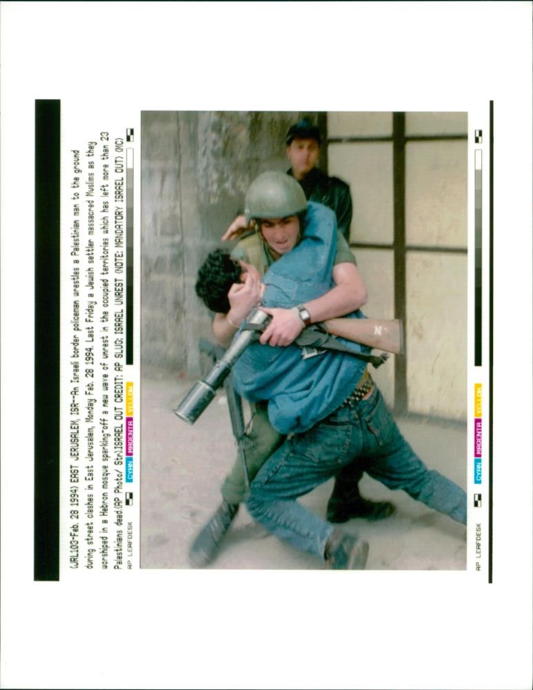 The ArabâIsraeli conflict - Vintage Photograph