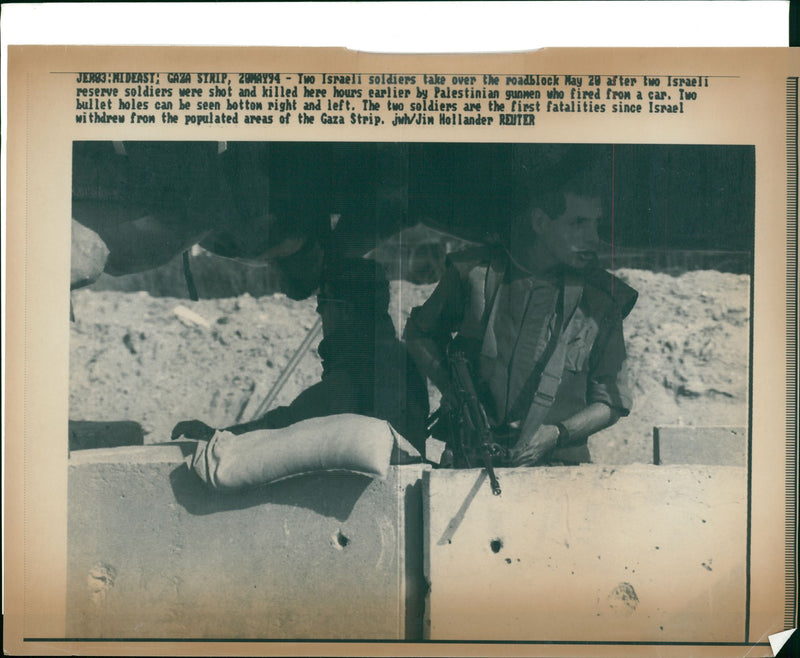 gaza strip - Vintage Photograph