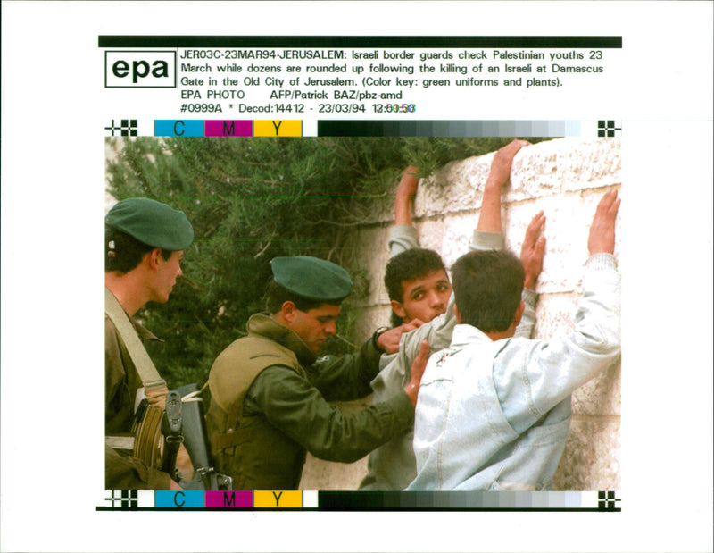 gaza strip - Vintage Photograph