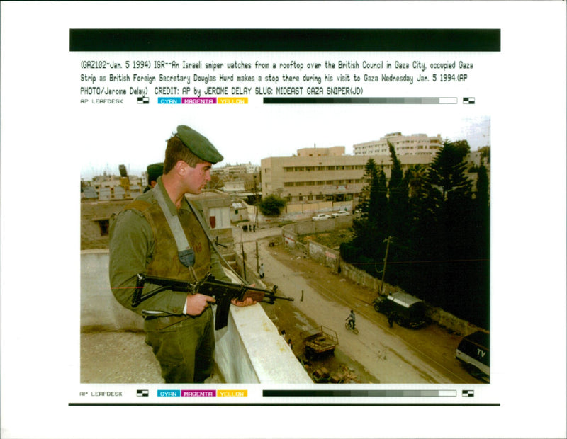 gaza strips - Vintage Photograph