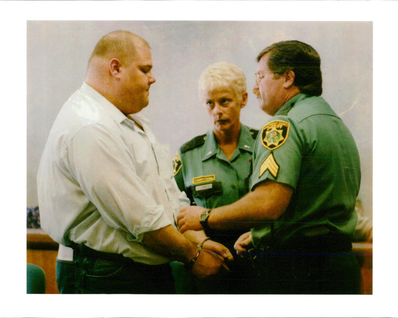 Shawn Eckhardt, Tonya Harding's bodyguard - Vintage Photograph