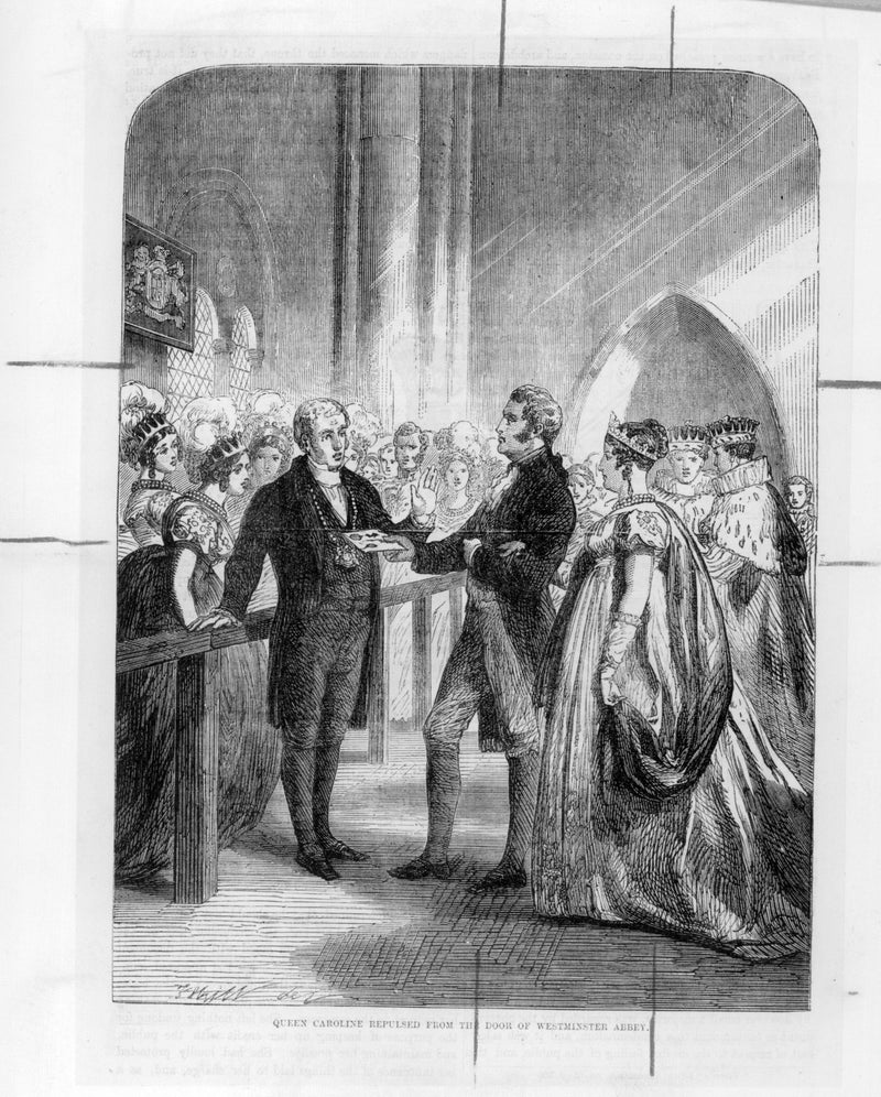 King George IV: Queen Caroline - Vintage Photograph