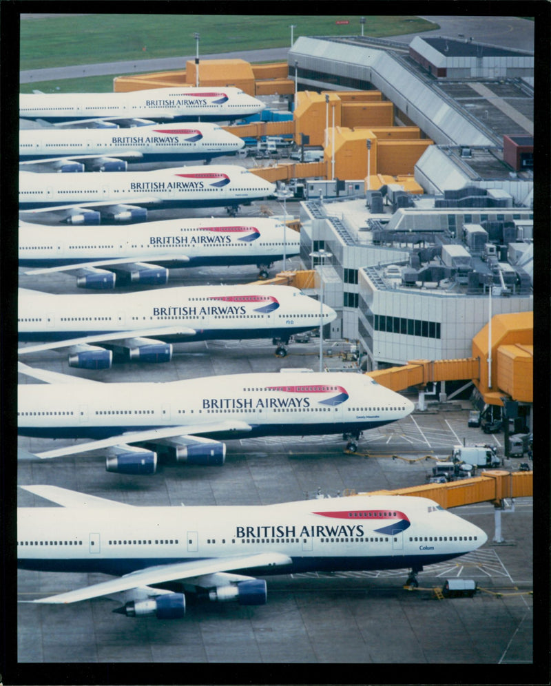 British Airways - Vintage Photograph