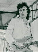 The Rolling Stones: Bill Wyman - Vintage Photograph