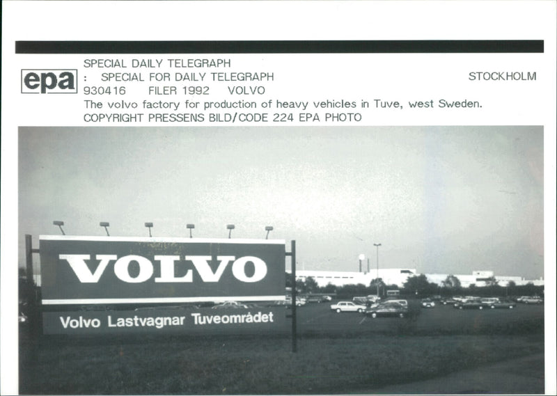 Volvo - Vintage Photograph