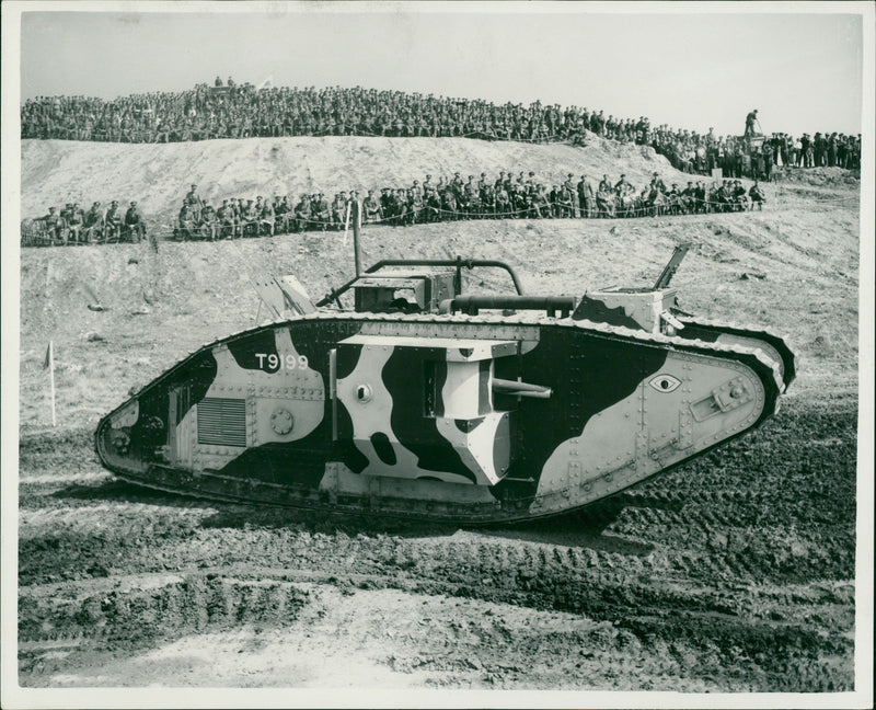 tank. - Vintage Photograph