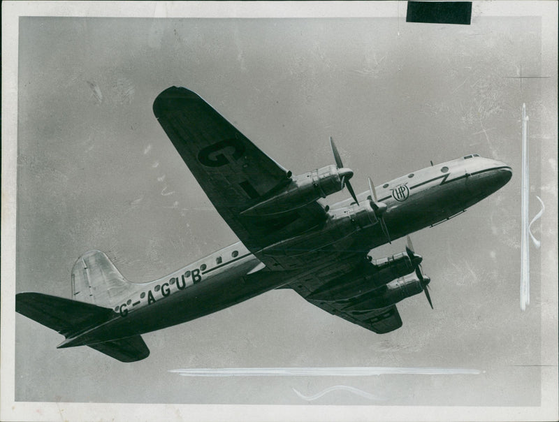 handley page hermes. - Vintage Photograph