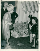 Mother queen elizabeth. - Vintage Photograph