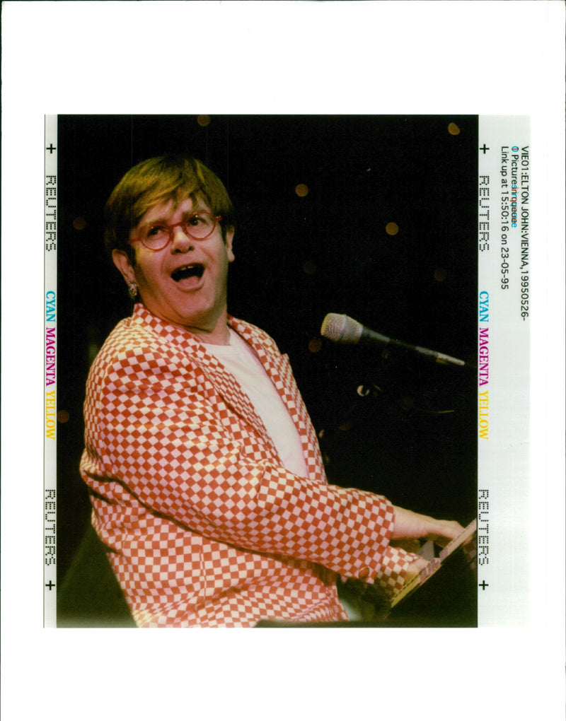 Elton John - Vintage Photograph