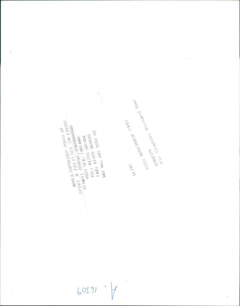 blur - Vintage Photograph