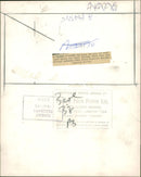 A blood stained fan being led away. - Vintage Photograph