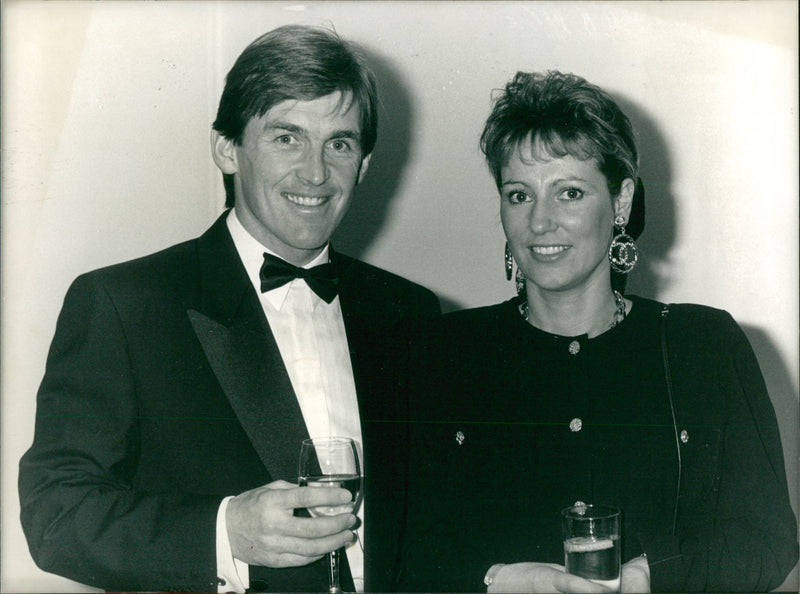 Kenny Dalglish, the Liverpool FC ex-manager with his wife Marina - Vintage Photograph