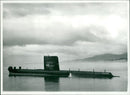 The New Submarine HMS Otter. - Vintage Photograph