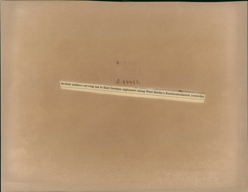 Germany Refugees from East to West - Vintage Photograph