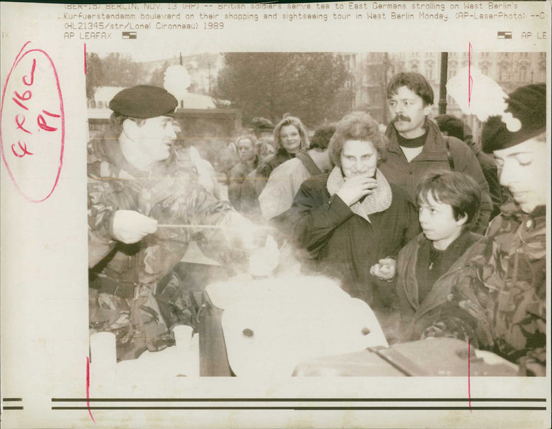 Germany Refugees from East to West - Vintage Photograph