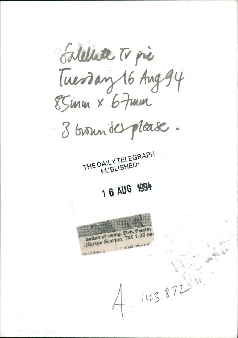 Elvis Presley - Vintage Photograph