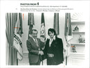 Elvis Presley with the president - Vintage Photograph