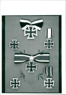 Knights Cross Medal - Vintage Photograph