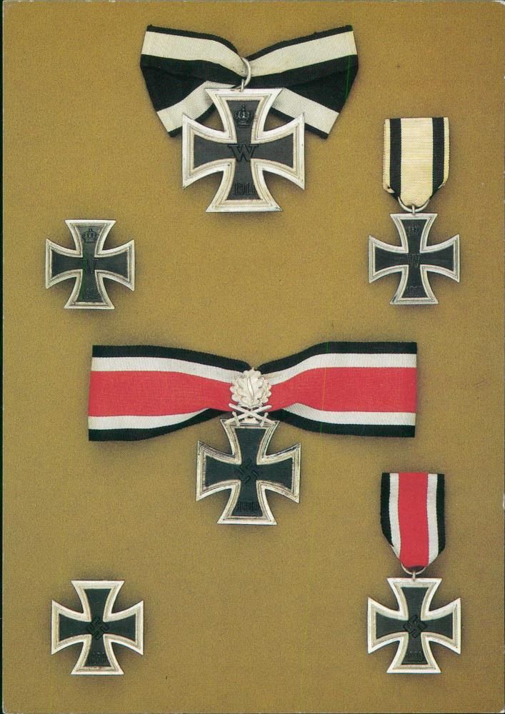 Knights Cross Medal - Vintage Photograph
