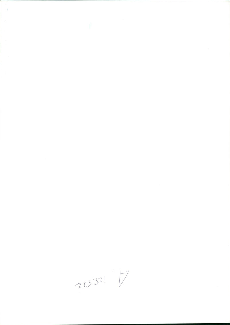 Billy Idol Musician. - Vintage Photograph