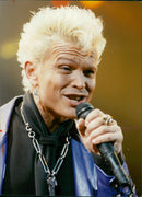 Billy Idol Musician. - Vintage Photograph