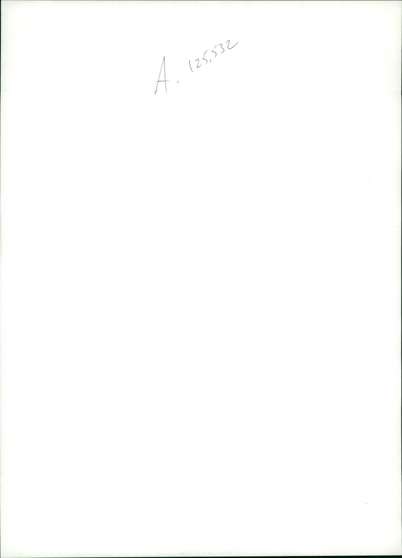 Billy Idol Musician. - Vintage Photograph