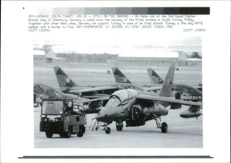 The Dassault/Dornier Alpha Jet - Vintage Photograph