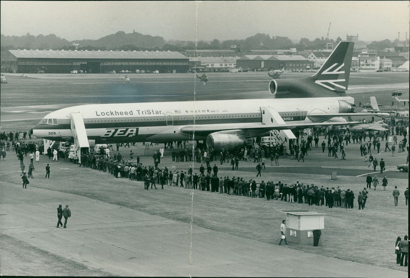 The Lockheed L-1011 TriStar - Vintage Photograph