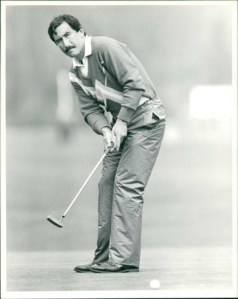 Golfer Manuel Garcia - Vintage Photograph