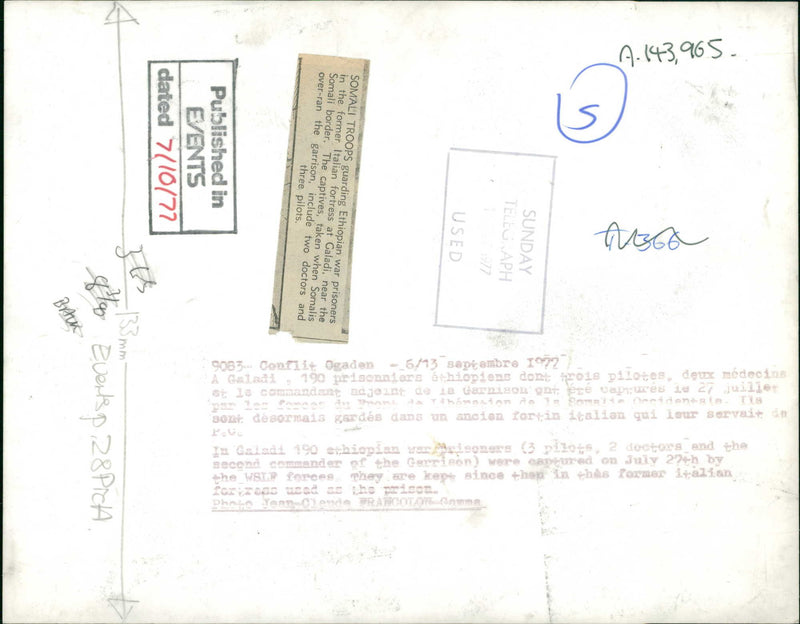 Italo-Ethiopian war - Vintage Photograph