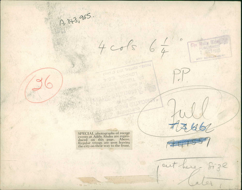 Italo-Ethiopian war - Vintage Photograph