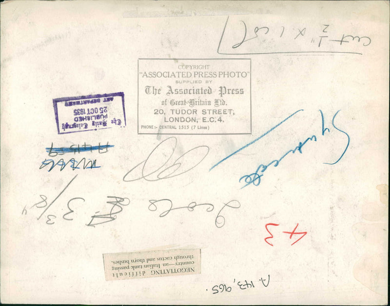 Italo-Ethiopian war - Vintage Photograph