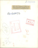 Blackburn Beverley Aircraft model,Display with freighter at air show. - Vintage Photograph