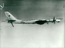 Russian bomber 'Bear' Tupolev Tu-95 - Vintage Photograph