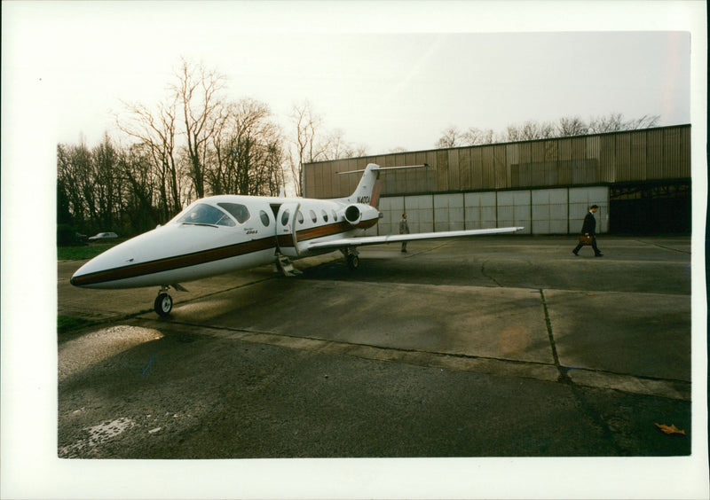 Aircraft Beechcraft - Vintage Photograph