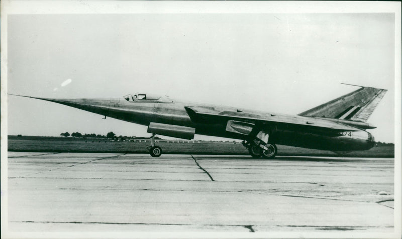 Aircraft Fairey Delta 2 - Vintage Photograph