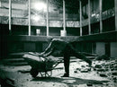 Renovation of the Concert Hall - Vintage Photograph