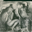 Art in the Concert Hall - Vintage Photograph