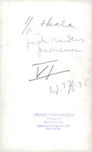 The construction of the Concert Hall - Vintage Photograph