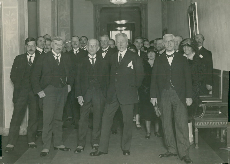 The opening of the Concert Hall 1926 - Vintage Photograph