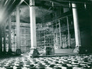 Renovation in the Concert Hall - Vintage Photograph