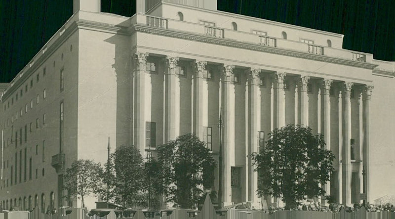 Concert Hall in Stockholm - Vintage Photograph