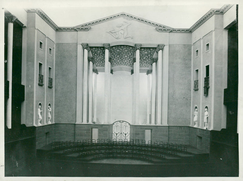 Concert Hall in Stockholm - Vintage Photograph